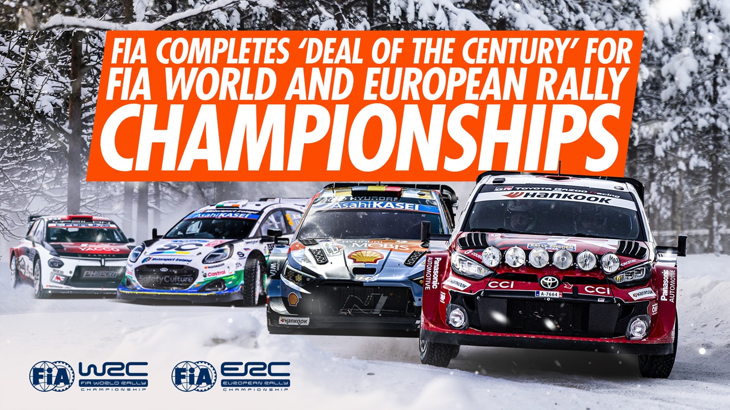 FIA completes &lsquo;deal of the century&rsquo; for FIA World and European Rally Championships